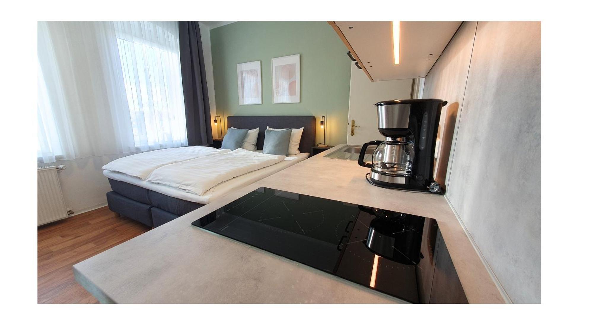 Good Stay Aparthotel Mit Kostenlosen Parkplaetzen Dresden Bagian luar foto