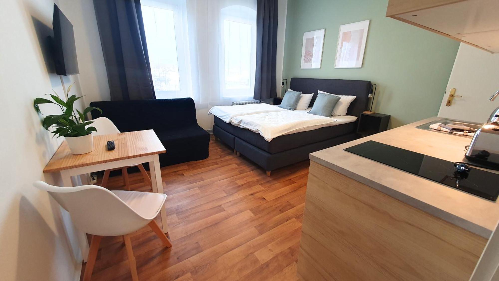 Good Stay Aparthotel Mit Kostenlosen Parkplaetzen Dresden Bagian luar foto